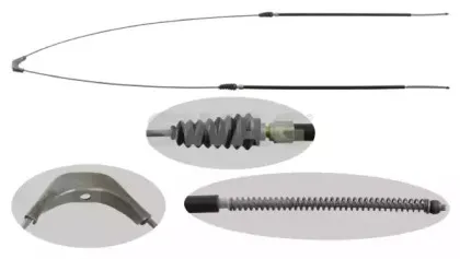 Трос, стояночная тормозная система SWAG купить